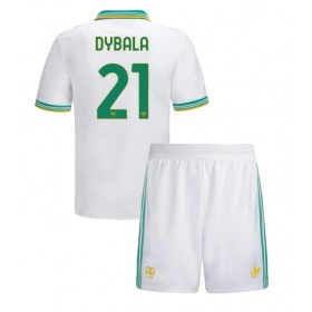 Dětské fotbalový komplet AS Roma Paulo Dybala #21 Tretí košile 2025-26 Krátkým Rukávem